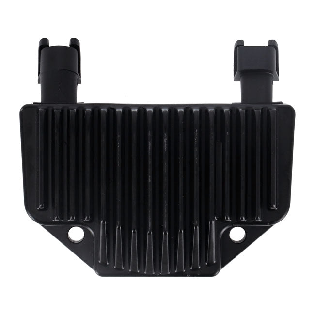 MCS Spannungsregler/Gleichrichter. Schwarz für Harley-Davidson 08-17 Dyna