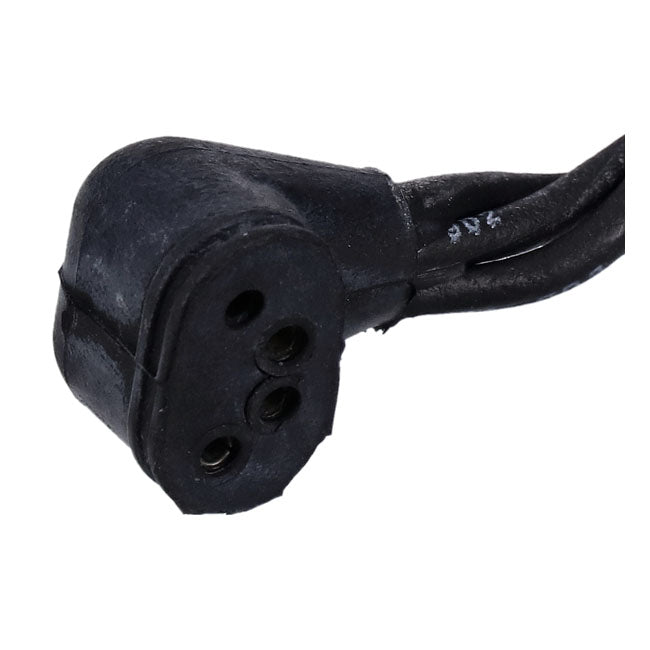 MCS Spannungsregler/Gleichrichter. Schwarz für Harley-Davidson 70-75 Big Twin