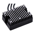 MCS, Regulador/Rectificador De Voltaje. Negro Para Harley Davidson 89-99 Evo Big Twin