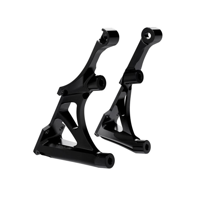 Kraus KR8 Touring-Komponentenkit. Schwarz für Harley-Davidson