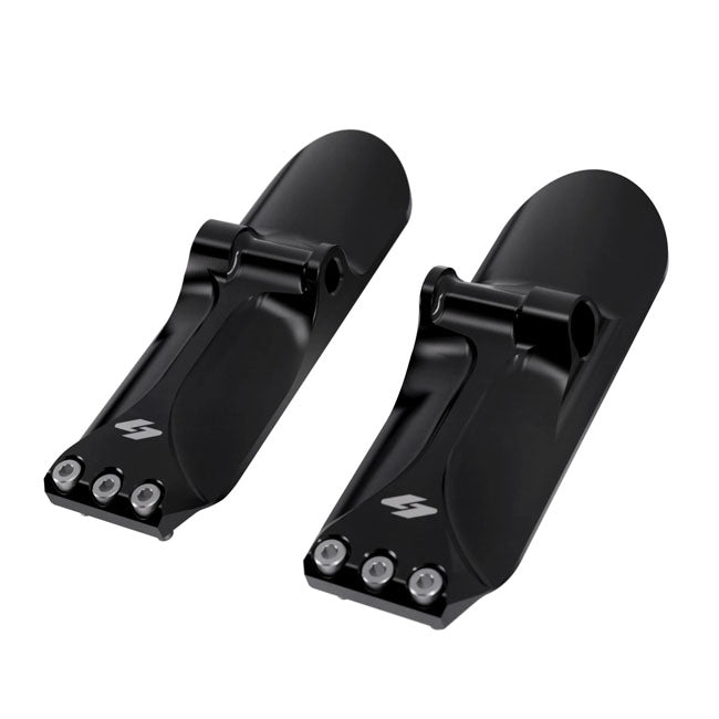 Kraus KR8 Touring-Komponentenkit. Schwarz für Harley-Davidson