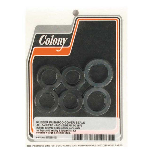 Colony, 48-E79 B.T. Kit De Sello De Tapa De Varilla De Empuje Para Harley Davidson