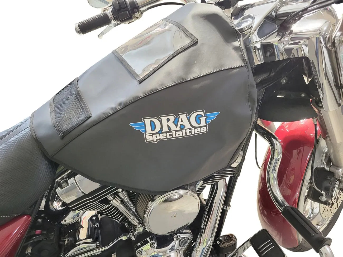 Fuel tank service cover for Harley Davidson