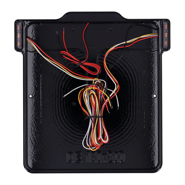 DMP, 3-in-1 3.0 Nummernschildrahmen in Schwarz glänzend für Harley Davidson