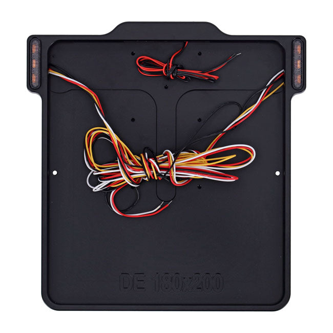 DMP 3-in-1 3.0 Mattschwarzer Nummernschildrahmen für Harley Davidson