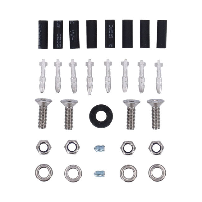 DMP, 3-in-1 Kennzeichenrahmen 3.0 NL BE, Mattschwarz für Harley-Davidson