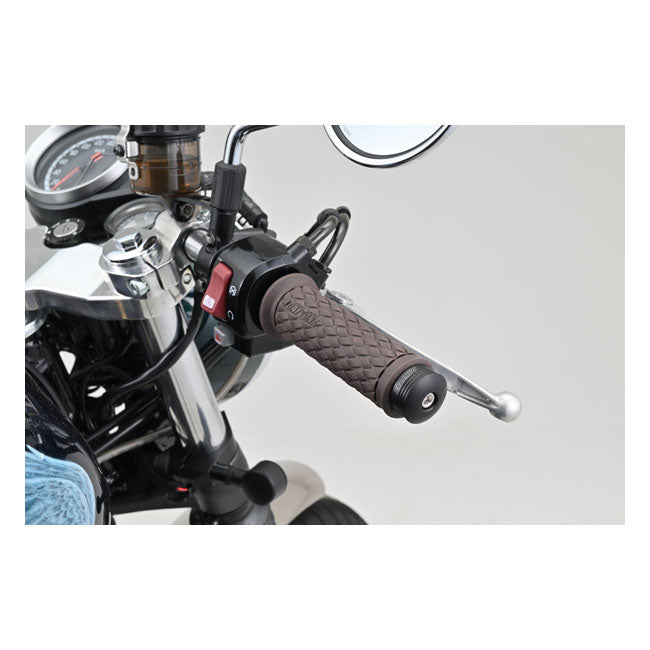 Daytona, Juego De Adaptadores Para Retrovisores De Extremo De Manillar Negro Para Harley Davidson