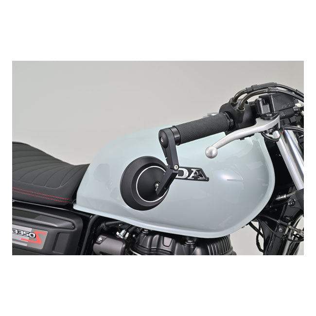 Daytona, Juego De Adaptadores Para Retrovisores De Extremo De Manillar Negro Para Harley Davidson