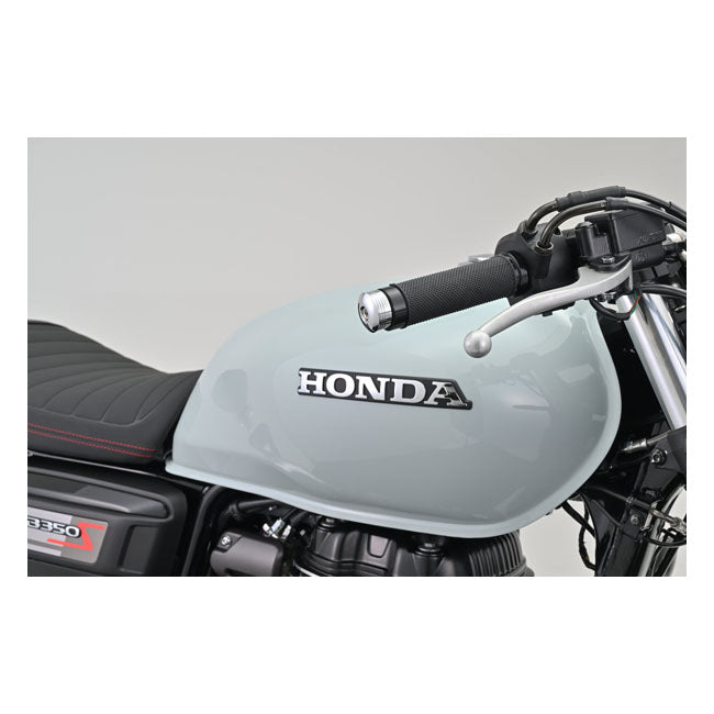 Daytona Chrom-Lenkerendenspiegel-Adapterset für Harley Davidson