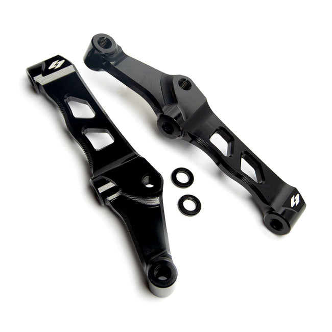 Kraus Front Radial Brake Caliper Bracket Set for Harley Davidson