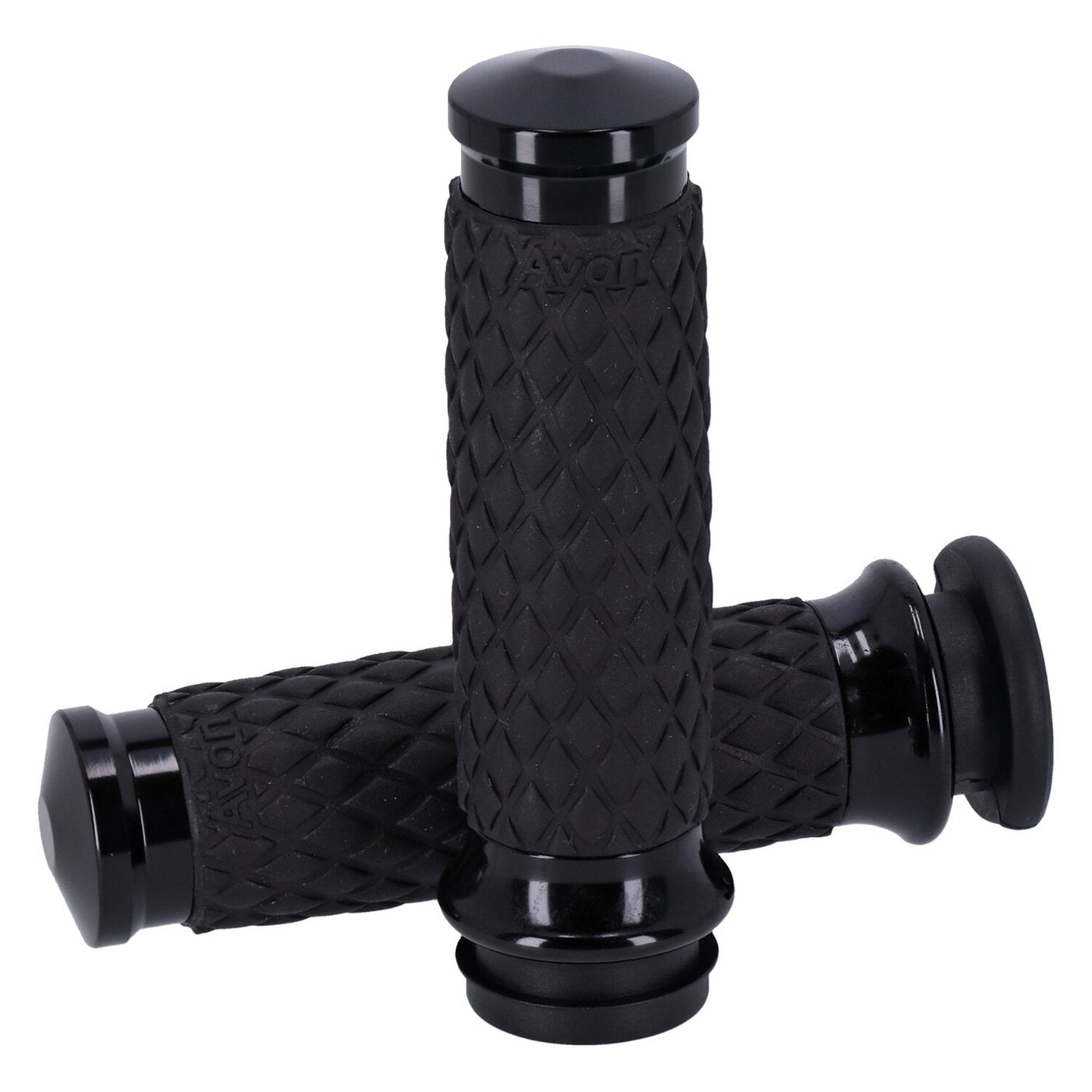 Juego de puños Avon, Diamond Contour Air SS. Abovedado. Negro