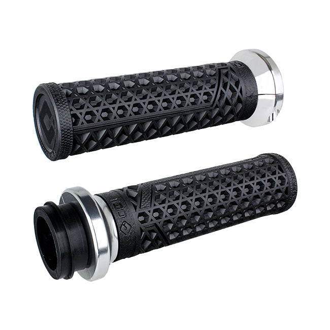 Vans Signature TBW Locking Grips Schwarz/Silber für Harley Davidson V-Twin