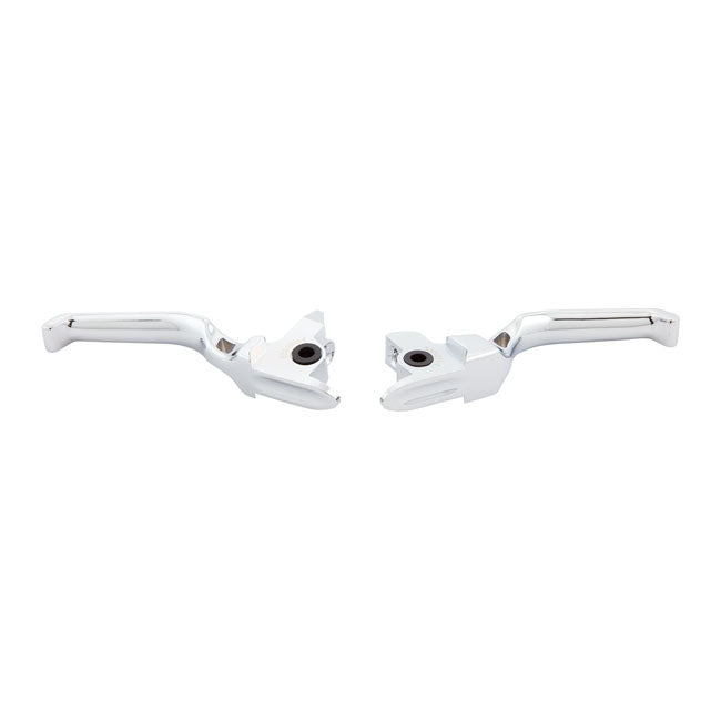 Juego De Manetas Method Cromadas Para Harley-Davidson