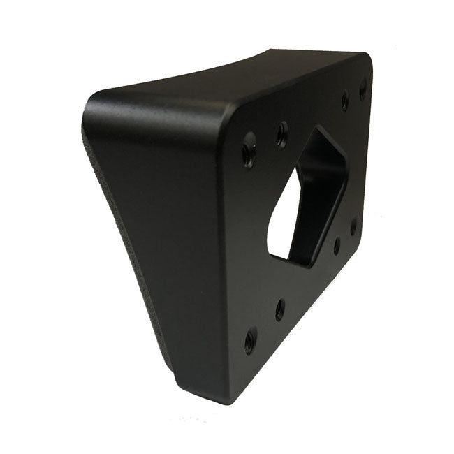 DMP Wide Angle License Plate Frame Mounting Block for Harley Davidson