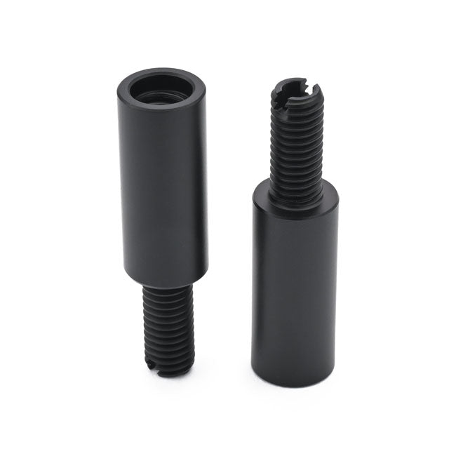 Daytona, Juego De Extensión De Intermitentes De 8 Mm Negro Para Harley Davidson