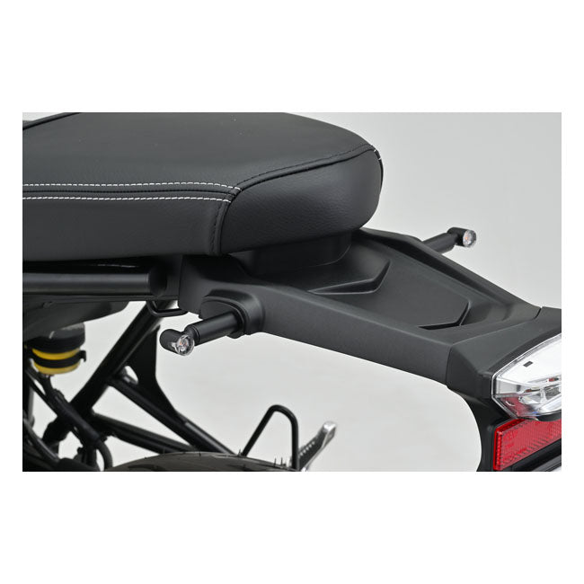 Daytona, Juego De Extensión De Intermitentes De 8 Mm Negro Para Harley Davidson