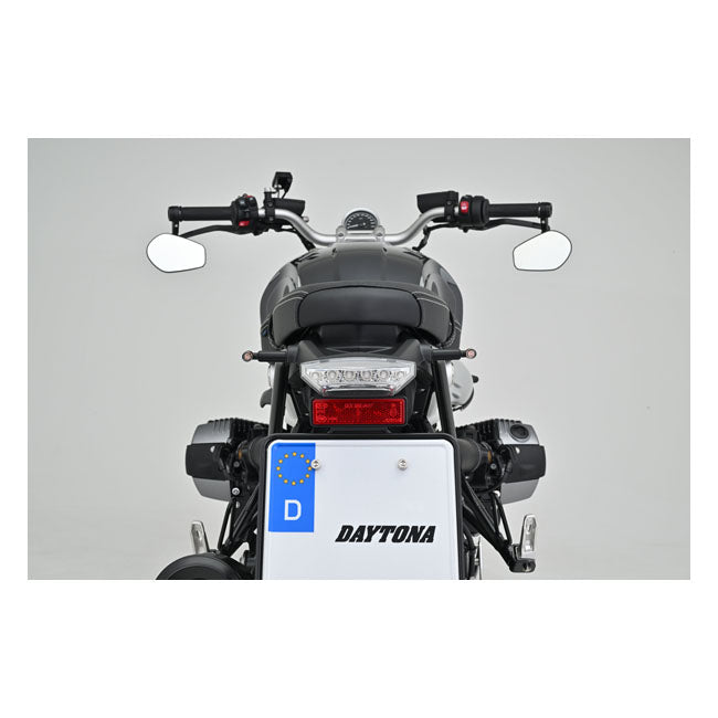 Daytona, Juego De Extensión De Intermitentes De 8 Mm Negro Para Harley Davidson