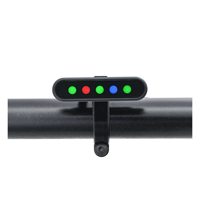 Daytona, Gamma Micro LED Indicator Light Kit. Black for Harley-Davidson