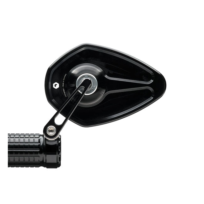 Motogadget, Mo.View Sport 60 Flip Mirror Black for Harley-Davidson