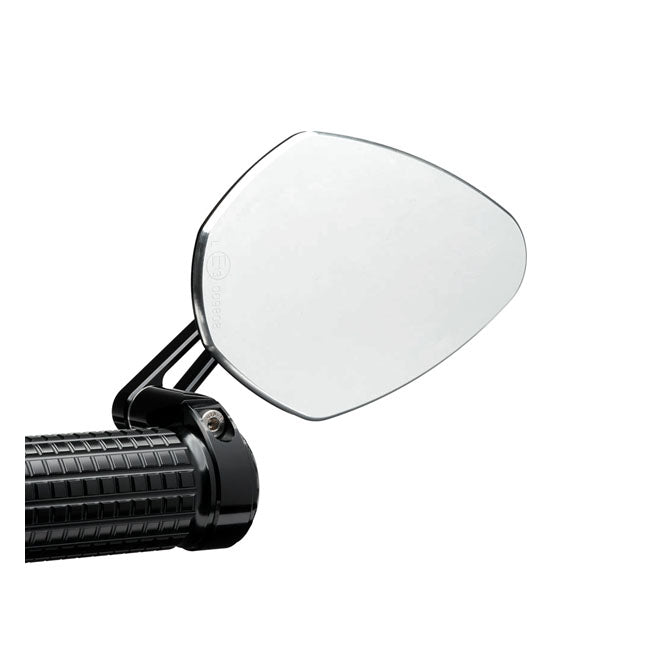 Motogadget, Mo.View Sport 60 Flip Mirror Black for Harley-Davidson