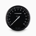 Motogadget, Chronoclassic 2 „Tacho Face“-Tachometer. 14.000 U/min. Schwarzes B für Harley Davidson