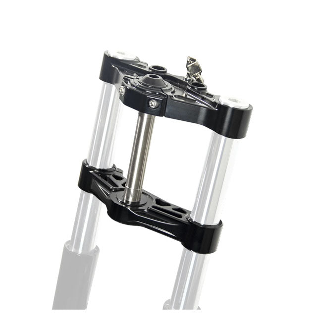 Kraus, Abrazadera Inferior Wolf One Bagger Para Harley Davidson