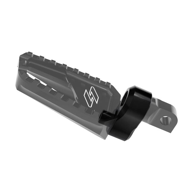 Kraus, Ajustador De Estribos Negro Para Harley Davidson