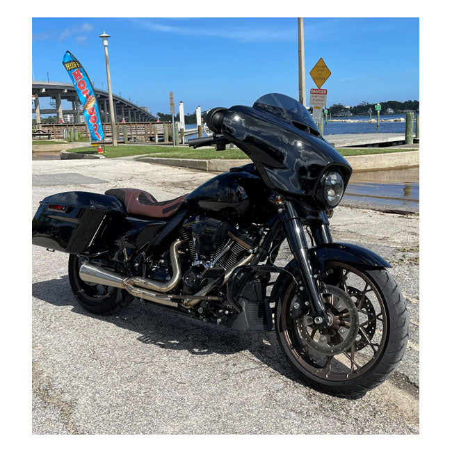 Kodlin, Sistema De Escape Siguiente Nivel 2-1. Acero Inoxidable Para Harley Davidson