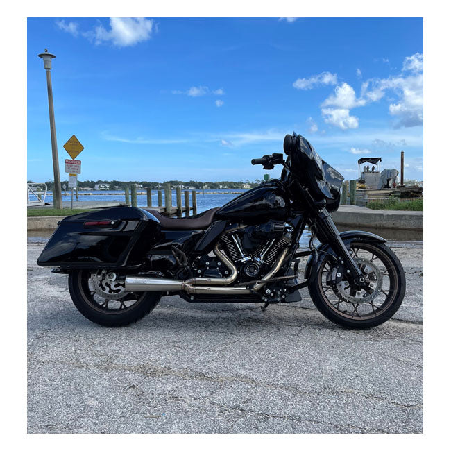 Kodlin, Sistema De Escape Siguiente Nivel 2-1. Acero Inoxidable Para Harley Davidson
