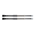 Axeo 49mm 1" Lowered Fork Cartridge Set for Harley Davidson