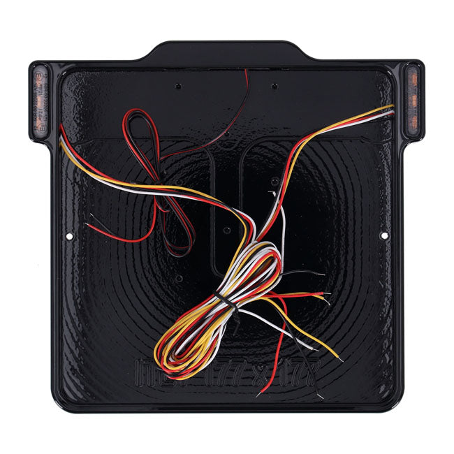 DMP, License Plate Frame. 3.0 Gloss Black Italy for Harley-Davidson