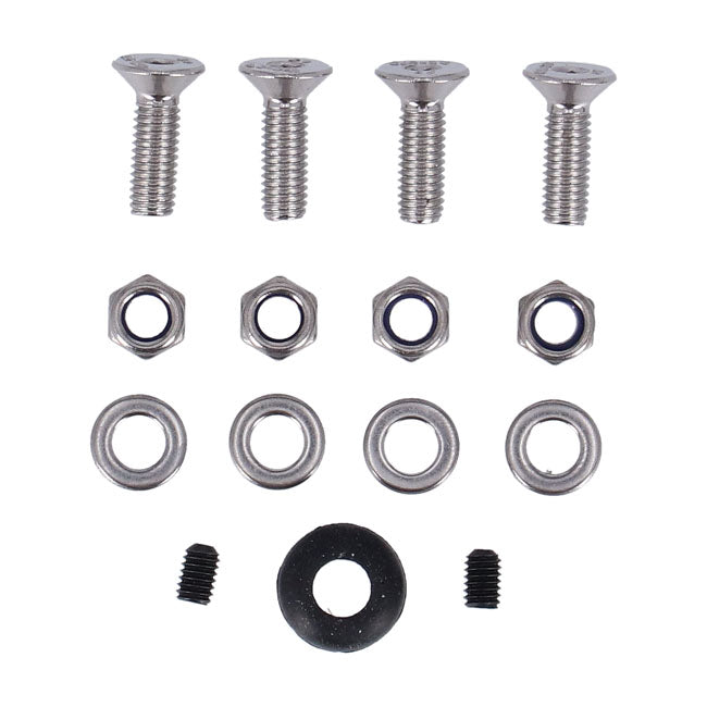 DMP, License Plate Frame. 3.0 Gloss Black Italy for Harley-Davidson