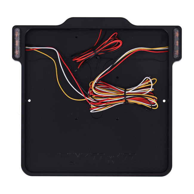 DMP, Marco Para Matrícula. 3.0 Negro Mate Italia Para Harley Davidson