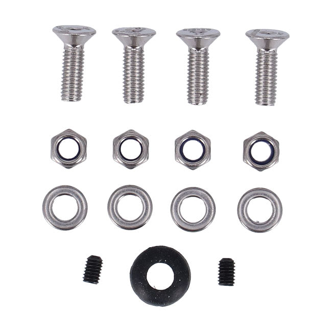 DMP, Marco Para Matrícula. 3.0 Negro Mate Italia Para Harley Davidson