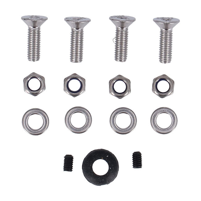 DMP, Marco Para Matrícula. 5.0 Negro Brillante Italia Para Harley Davidson