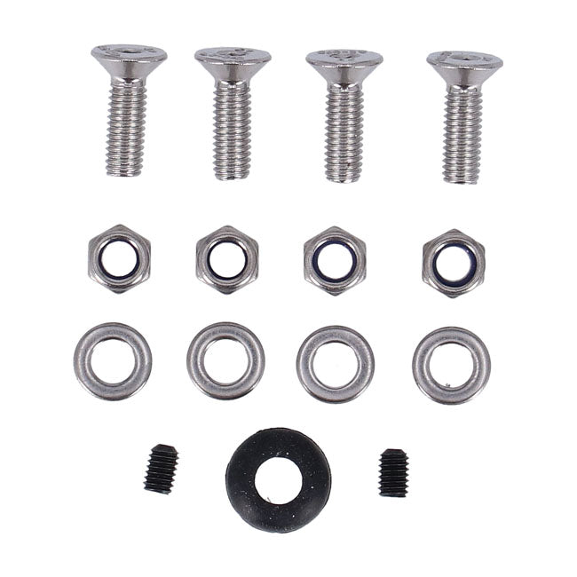 DMP, Marco Para Matrícula. 5.0 Negro Mate Italia Para Harley Davidson