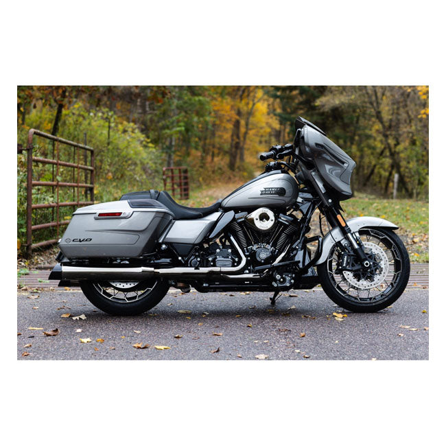 S&amp;S Stealth-Luftfilter-Kit mit Lava Chrome Teardrop für Harley Davidson
