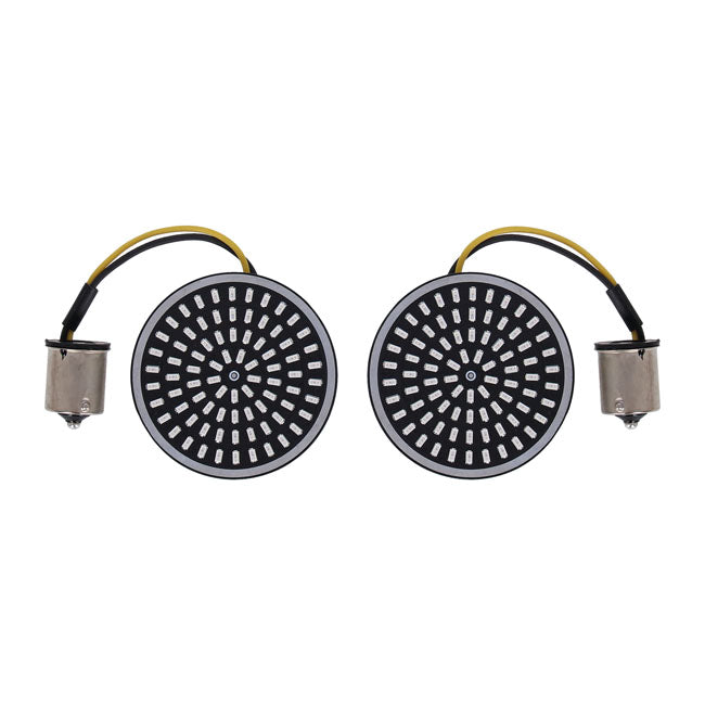 Mcs, vorderer oder hinterer bernsteinfarbener LED-Blinker für Harley Davidson