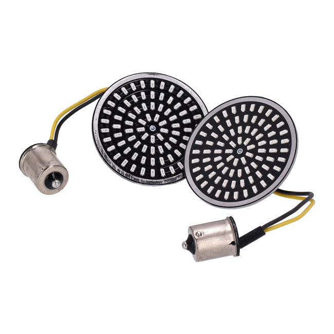 Mcs, vorderer oder hinterer bernsteinfarbener LED-Blinker für Harley Davidson