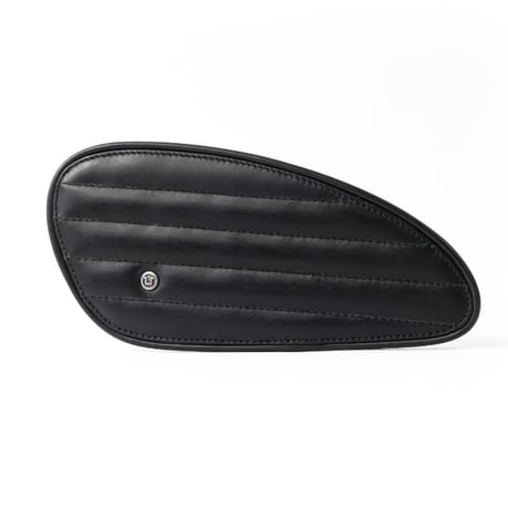 Trip Machine, Juego de protectores de depósito de cuero clásicos. Negro