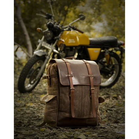Trip Machine Rambler bolso mochila vintage bronceado