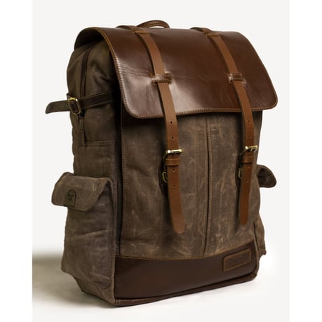 Trip Machine Rambler bolso mochila vintage bronceado