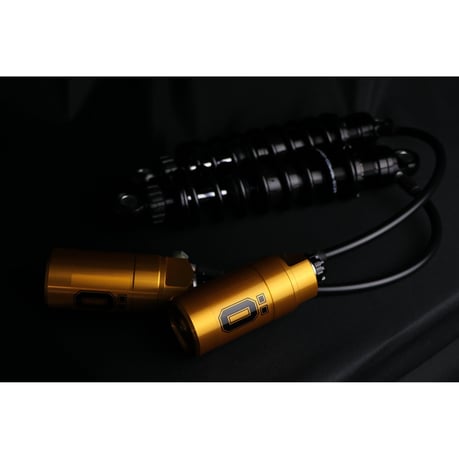 Ohlins, amortiguadores traseros STX36 Blackline. Reserva de oro. 12"
