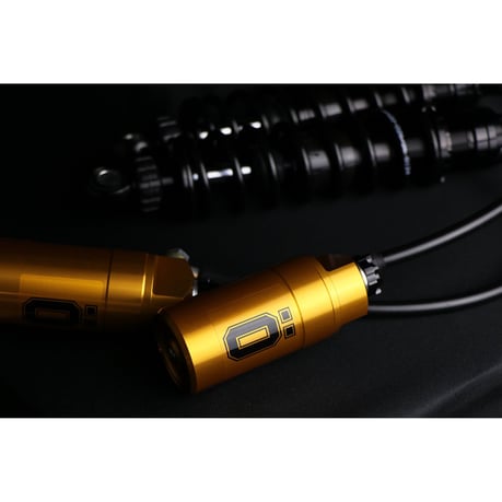 Ohlins, amortiguadores traseros STX36 Blackline. Reserva de oro. 12"