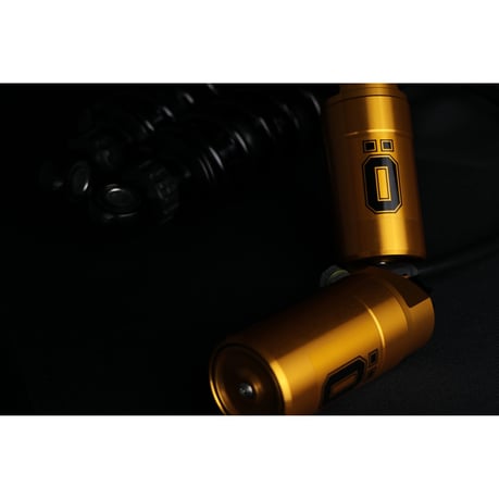 Ohlins, amortiguadores traseros STX36 Blackline. Reserva de oro. 12"