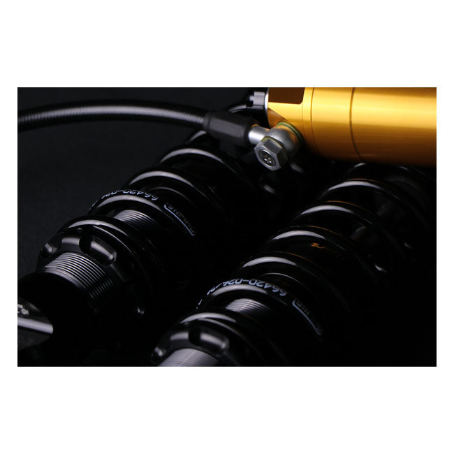 Blackline STX36-Stoßdämpfer hinten. 328,5 mm für Harley Davidson