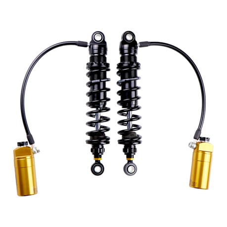 Ohlins, amortiguadores traseros STX36 Blackline. Reserva de oro. 13"