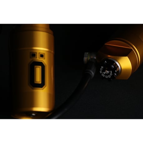 Ohlins, amortiguadores traseros STX36 Blackline. Reserva de oro. 13"