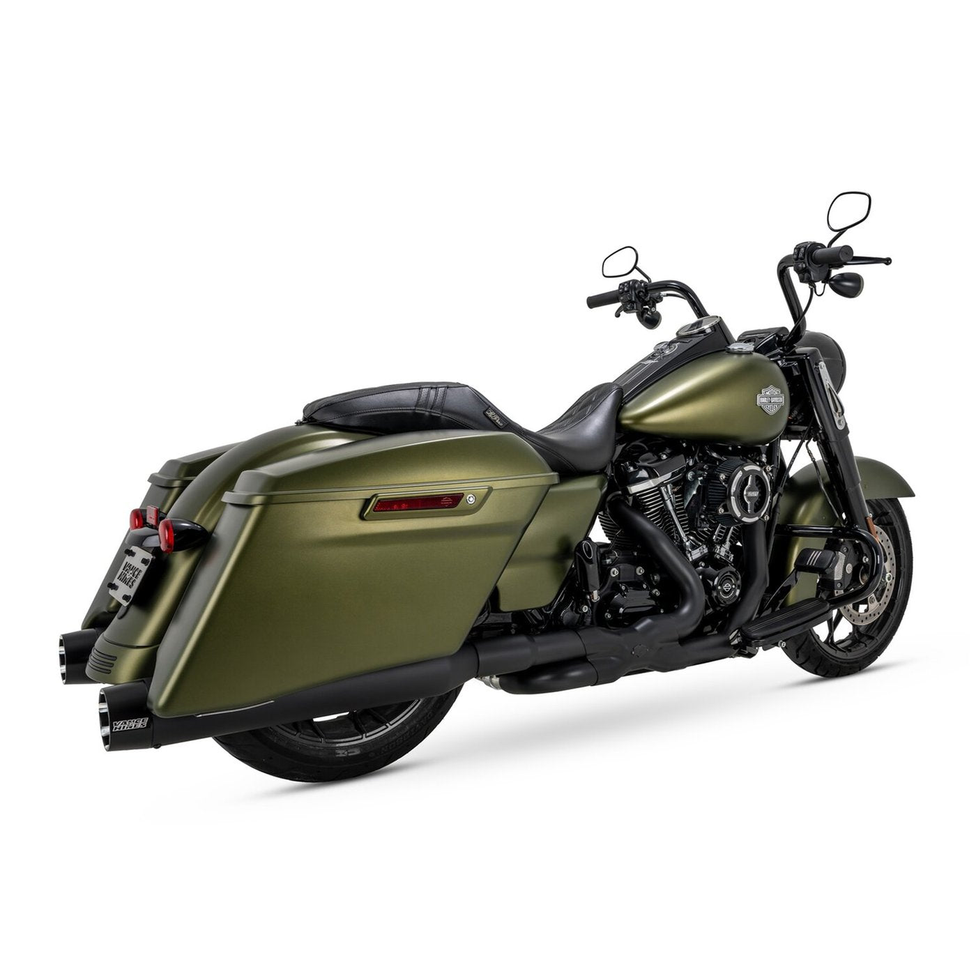 Vance & Hines, silenciadores deslizables Blackbird 450. Negro
