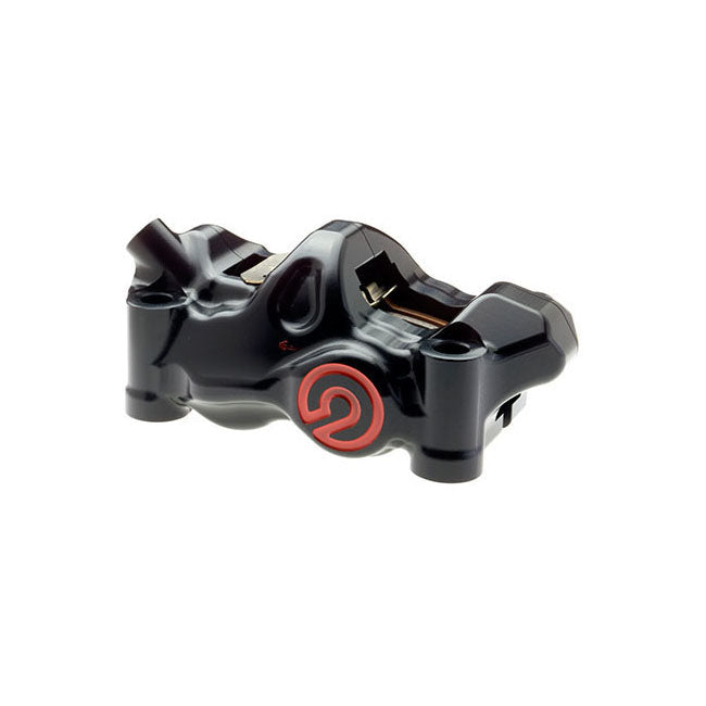 Brembo, Juego De Pinzas De Freno Radial 484. Negro Para Harley Davidson
